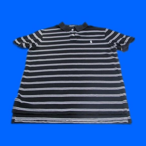 Ralph Lauren Boys Shirt Polo Custom Fit, Striped, Side Slits, High/Low S… - Picture 16 of 16